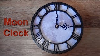 Scroll Saw  Making A Moon Clock [upl. by Alric484]