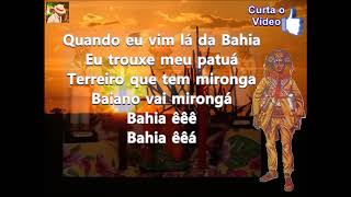 PONTOS DE BAIANOS COM LETRA YouTube [upl. by Tsnre]