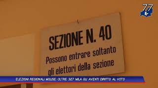 ELEZIONI REGIONALI MOLISE OLTRE 327 MILA GLI AVENTI DIRITTO AL VOTO [upl. by Dronski]