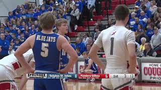 Delphos St Johns vs PandoraGilboa Boys Basketball 2242023 [upl. by Locin]