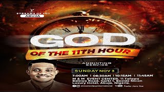 GOD OF THE ELEVENTH HOUR ANOINTING SERVICE  SUNDAY SERVICE  3RD NOVEMBER 2024 [upl. by Laise]