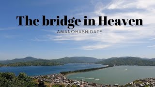 The bridge in heaven Amanohashidate [upl. by Aundrea]