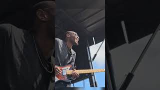 Mathias Lattin Playing Some Blistering Blues On Stage At The Venice Blues Festival [upl. by Arriek850]