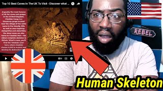 American Guy Reacts to Top 10 Best Caves In The UK To Visit [upl. by Yecies]