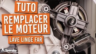 TUTO Comment remplacer le moteur sur votre lave linge FAR [upl. by Ylagam]