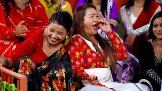 माया अस्मिता सुमन सागर भाले शक्तिको लगातार घमासान हेर्नु होला। Best Of Maya Gurung Live Dohori [upl. by Francisca]