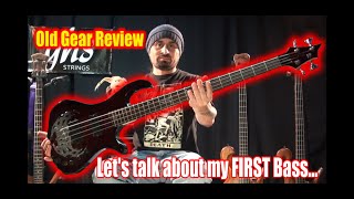 Lets talk about my First Bass Guitar  Old Gear Review with JangoMike [upl. by Timon80]