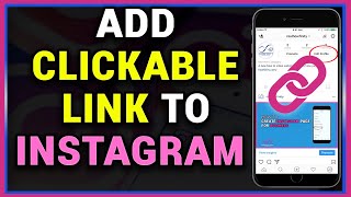 How to Add a Clickable Link to Instagram Bio [upl. by Ahsenot]