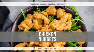 Homemade Chicken Nuggets Recipe [upl. by Sipple]