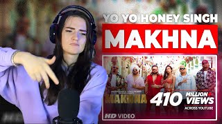 Russian Girl Reacts  MAKHNA  Yo Yo Honey Singh  Singhsta TDO  Bhushan Kumar [upl. by Priestley]