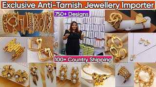 All New Trendy AntiTarnish Korean amp Fancy Luxury Celebrity Style Jewellery Collection 2024 Delhi [upl. by Hauser]