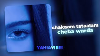 cheba warda  chakaam ya taalam  slowed amp reverb [upl. by Rennold]