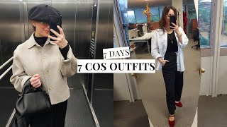 COS Daily Outfits What I Wore in a Week 2024  Capsule Wardrobe  Helen Tsokana [upl. by Orferd678]