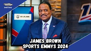 James Brown Reflects On Winning The Sports Emmys Lifetime Achievement Award and His Career [upl. by Unhsiv]