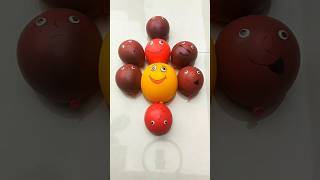 Balloon popping 🎊🎈 reverse Emotional balloon popping balloonpop shorts viralvideoasmr [upl. by Yul495]