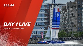 LIVE 2021 France SailGP  Day 1 [upl. by Evetta]