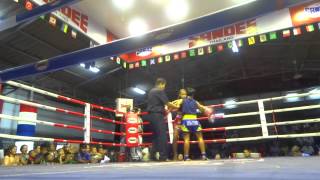 Phetjee Jaa O Meekhun vs Lookget Payalampong  May 18th 2015  Pattaya [upl. by Strephon]