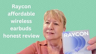 Raycon wireless earbuds an honest review from an OAP and a pair for one of you paid promotion [upl. by Amle]