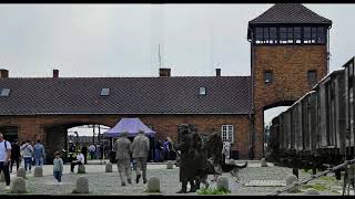 Schindlers List Scene quotThe Train Arrives at AuschwitzBirkenauquot Location Comparison [upl. by Hulen]