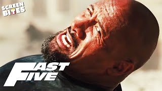 Dwayne Johnson as Agent Hobbs  The Rock in Fast amp Furious  Fast Five 2011  Screen Bites [upl. by Launce]