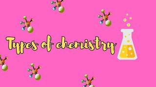 5 Main Branches of Chemistry [upl. by Payne]