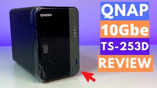 QNAP TS253D 10Gbe NAS REVIEW 2021 [upl. by Arek]