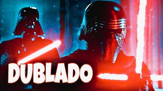 Kylo Ren vs Darth Vader  FORÇA DAS TREVAS Star Wars FanFilm DUBLADO [upl. by Bultman]