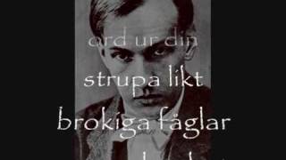 Dan AnderssonEn tröstesam visa till idealisten och läraren Angelman Thorstein Bergman [upl. by Euginom]