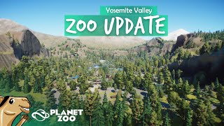 Big Zoo Update  Roadmap  Yosemite Valley Zoo  Planet Zoo Speedbuild [upl. by Licastro]