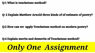 Arnolds touchstone method  three estimate of poetry [upl. by Baron250]