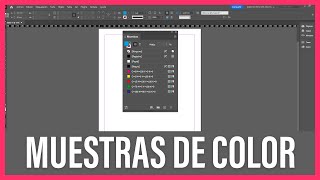 CÓMO CREAR MUESTRAS de COLOR en INDESIGN 🔥 [upl. by Grados]