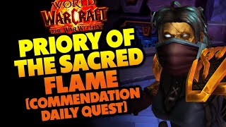 Priory of the Sacred Flame Daily Commendation Quest [upl. by Nuawd]