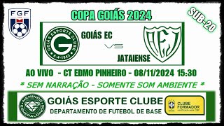 GOIÁS X JATAIENSE  SUB20  AO VIVO  COPA GOIÁS  08112024 1530 [upl. by Hpejsoj]