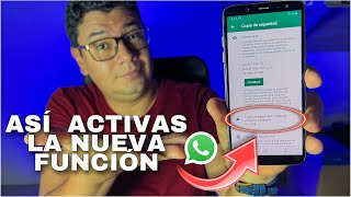 😮 WHATSAPP 🔥Así ACTIVAS la NUEVA Función Cifrado de extremo a extremo 👉 [upl. by Ahseken]