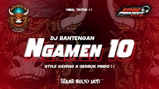 DJ BANTENGAN NGAMEN 10 GEDRUK PINDO  JINGGLE SEKAR MULYO JATI  FROM DJ EFGE PROJECT [upl. by Ube]