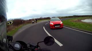 Honda CMX500 Rebel SE Hornsea Ride 05022024 [upl. by Safir322]