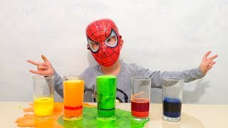 Learn colors in English Colored foam Учим цвета на английском Цветная пена [upl. by Ahsa602]