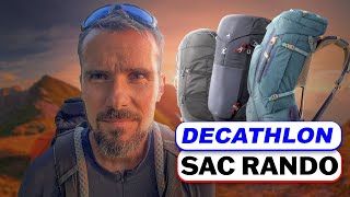 SACS DECATHLON de RANDONNÉE amp TREKKING  Test et Avis indépendant [upl. by Amargo]