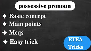 possessive pronouns  possessive pronouns for kids  possessive pronoun in UrduHindi  pronoun [upl. by Dimo156]