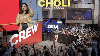 Choli Ke Peeche Song Launch  Kareena Kapoor Khan  Crew  FULL VIDEO [upl. by Greenlee]