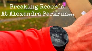 Breaking Records at Alexandra Parkrun😮🚀⚙️ [upl. by Ahsaet]