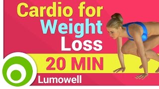 Cardio for Weight Loss at Home [upl. by Merrel]