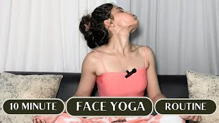 Face Yoga For Glowing Skin And Dark Circles  Face Exercise For Pimple Free Skin  Acne Prone Skin [upl. by Nirot]