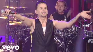 Depeche Mode  Enjoy The Silence Live on Letterman [upl. by Zita]