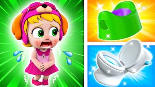 Go To The Potty Baby  Potty Training Song  Funny Baby Songs  Nursery Rhymes amp Kids Songs [upl. by Yorgos]