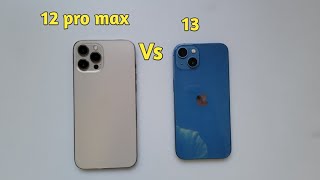 iPhone 13 vs iPhone 12 pro max speed test [upl. by Heti500]