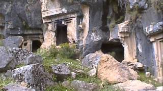 The Tombs of ancient Pinara [upl. by Heurlin]