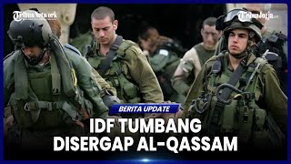 AL QASSAM LUMPUHKAN PASUKAN ISRAEL DI TAL AL HAWA PULUHAN IDF TUMBANG [upl. by Casteel]