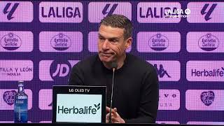 Rueda de prensa Real Valladolid CF vs Real Oviedo [upl. by Judenberg]