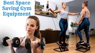 Best Space Saving Gym Equipment for Small Home Gyms Beginner’s Guide to the Sunny Twist Stepper gym [upl. by Ylac944]